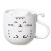 Cartoon Cat Wash Cup for Kids & Couples - Cute Toothbrush and Mouthwash Holder