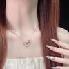 Auspicious Jade Koi Collarbone Necklace - Light Luxury Chinese Style Safety Buckle