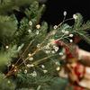 Set Of 5 Artificial Plant Branches for Christmas Tree Embellishment Holiday Vase Fillers Wedding Branch Decorations