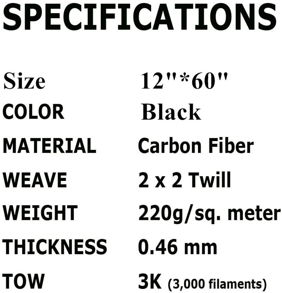 

Real Carbon Fiber Fabric Cloth Twill Weave Honeycomb Hybrid Carbon Fabric New