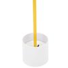 Golf Pin Flag Hole Cup Set for Mini Putting Green Flagstick Yard Practice Supplies Portable 2 Section Detachable Red