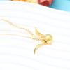 Golden Snitch Wing Necklace, Openable Wing Pendant Magic Academy Clavicle Chain