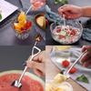 Pack of 8 Ice Cream Scoop Stainless Steel Watermelon Fruit Spades Dining Room Teaspoons Banquet Tableware Household Supplies