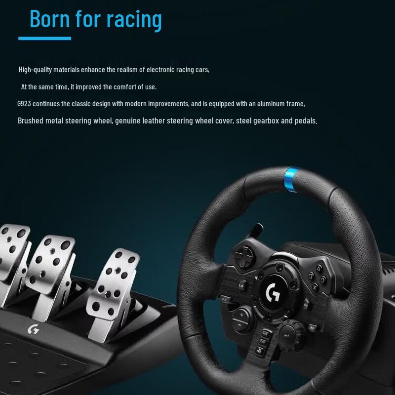 Logitech G29 G923 Force Feedback Racing Wheel for PC/PS4/PS5