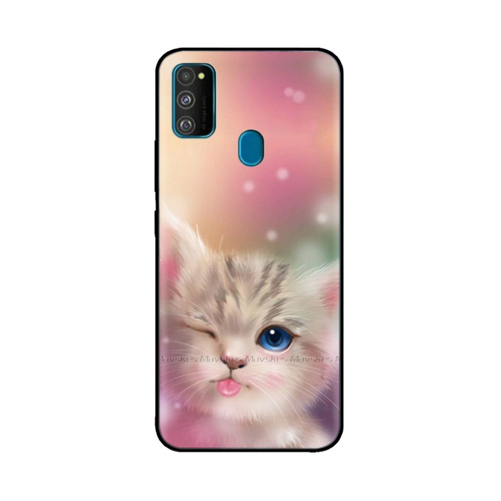 For Samsung Galaxy M31s M31 M21 M01 Case Para Silicone Soft TPU Phone Back Cover Case For Samsung M 21 31 01 M 31S Bumper Hoesje