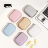 PU Leather Hard Shell Digital CCD Camera Case Small Travel Cameras Storage Holder Bag for SD Card Camera Accessories