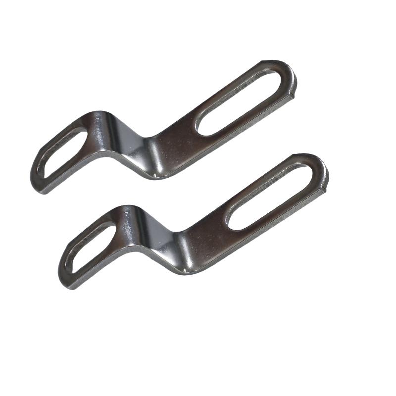 1/2/3 Pcs Z/L Type Motorcycle Modified Exhaust Pipe Bracket Stainless Steel Fixing Bracket Motorcycle Spare Parts