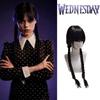 Wednesday Addams Braided Hair Perfect For Halloween Xmas Fancy Party
