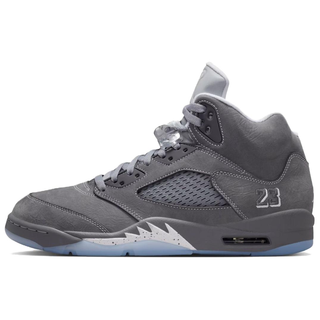 Jordan Air Jordan 5 Mid top Vintage Basketball Shoes Men s Gray DD0587-002 43