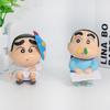 6 Stück/Set Anime Crayon Shin-Chan Figur Spielzeug Kartoffel-Serie Anime Figuren Peripherie Sammlermodell Puppe Geschenk für Fans