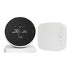 98*90*77mm Wall-mounted Thermostat Remote Temperature Control App Versatile Power Options Voice Activation Programmable Settings