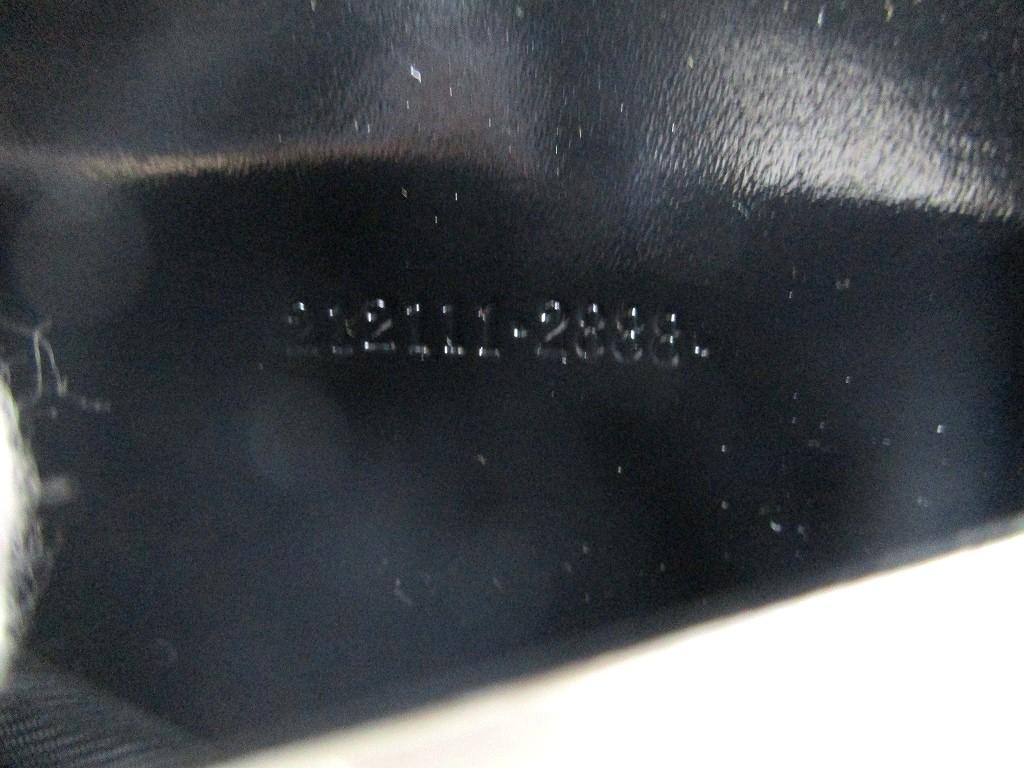 Authentic GUCCI GG Imprimee Black Leather 6 Pics Key Chain #a380   Refurbished