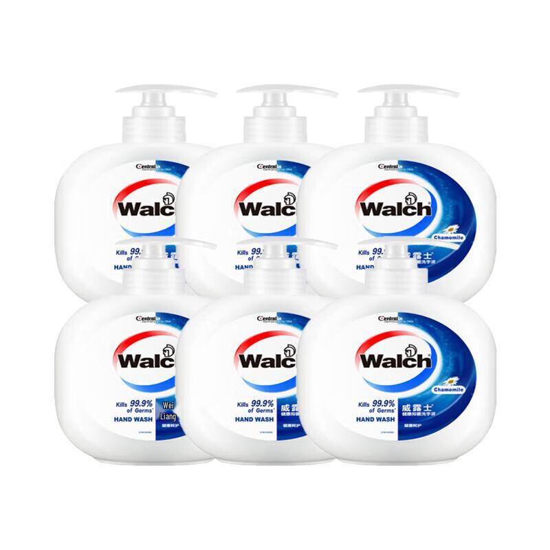 

Walch Moisturizing Hand Sanitizer, 6 x 480ml