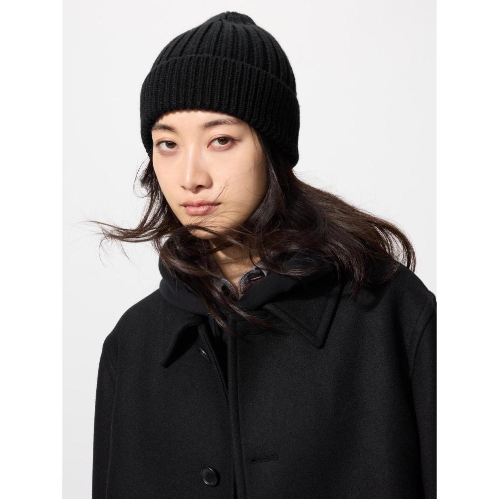 Uniqlo Heattech Rib Beanie Model