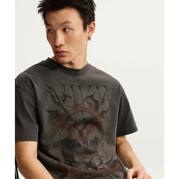 Nike Max90 Basketball Loose Fit Crew Neck Short Sleeve T-Shirt Men Tops II0678-010