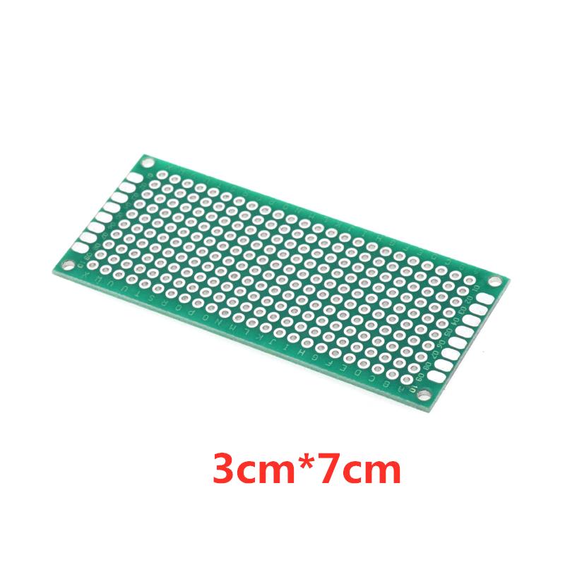 10BUC 9x15cm 8x12cm 7x9cm 6x8cm 5x7cm 4x6cm 3x7cm 2x8Cm Verde Placă de tablă cu pulverizare pe două fețe, placa universală PCB