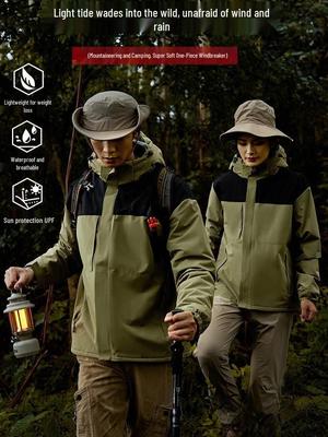 Silver Fox Waterproof Windproof Fleece-Lined Mountaineering Suit