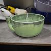 3d Printed Automatic Fruit Washing Bowl Large Capacity Quick Drain Dynamic Vortex Fruit Cleaning Bowl Plastic Self-spinning