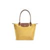 Le Pliage Curry 28 Cierre de Botón y Cremallera Asa Larga Nylon Bolso Tote Dumpling Bolso de Mano para Mujer Amarillo 2605089C91