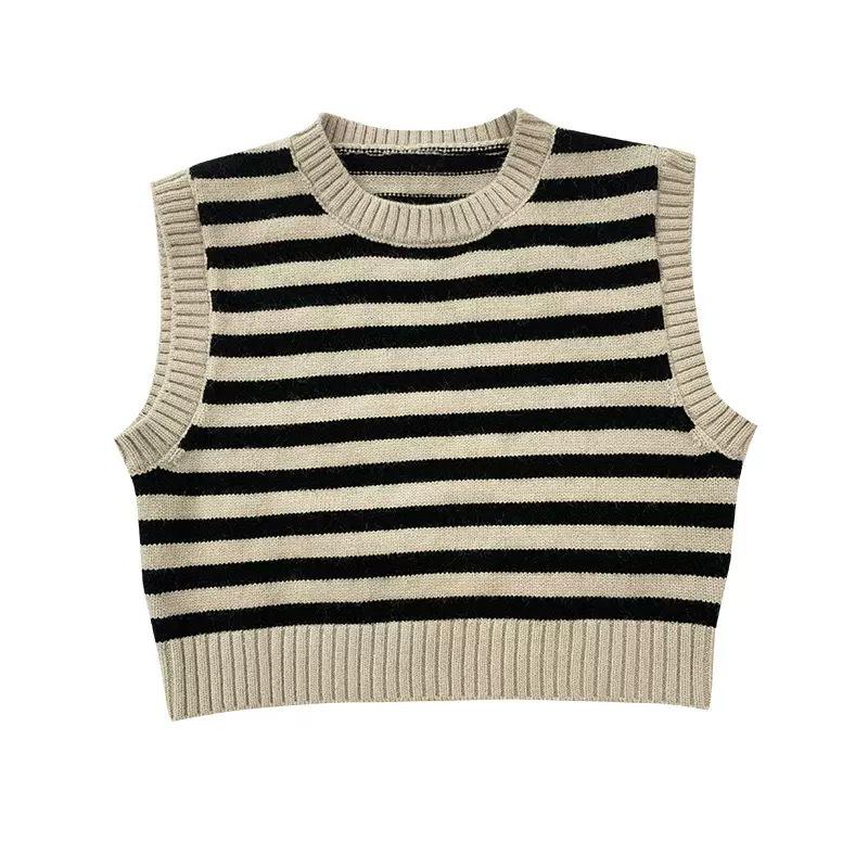 Children s Korean-Style Knit Vest 2026 - Spring Pullover Sweater for Boys & Girls 120 cm