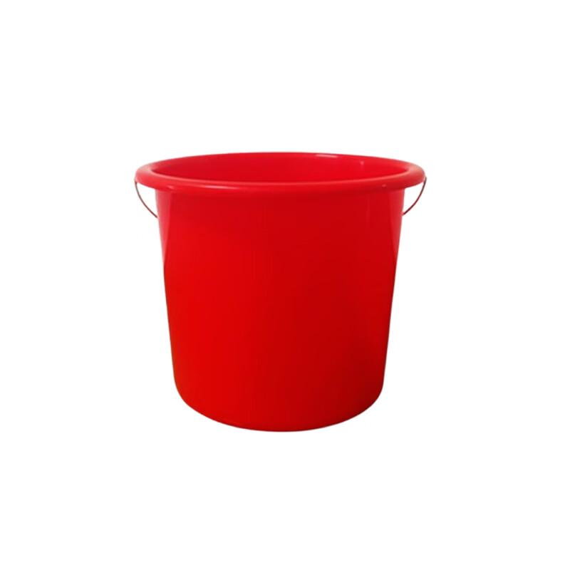 Kūnpài Thickened Red Portable Plastic Bucket