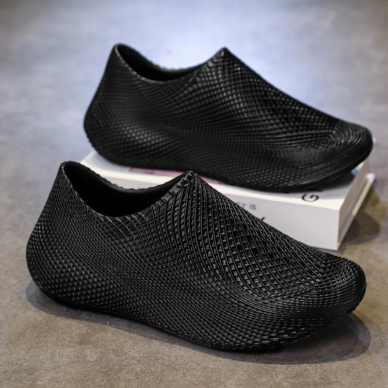 Men's and Women's New Summer Outdoor Dual-Use Casual Sandals Breathable Non-Slip Wear-Resistant Couple Beach Shoes Zapatillas