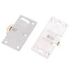 2pcs Smooth Sliding Door Roller Stainless Steel Wardrobe Door Roller Sliding Door Wheel  Bypass Door