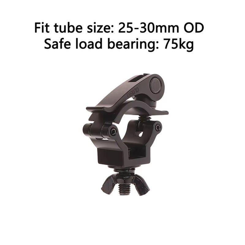 Quick Release Clamp Quick Release Single Ring Buckle Clamp Tube Pipe Quick Release Clamp-[33A Tvdae] серебряный