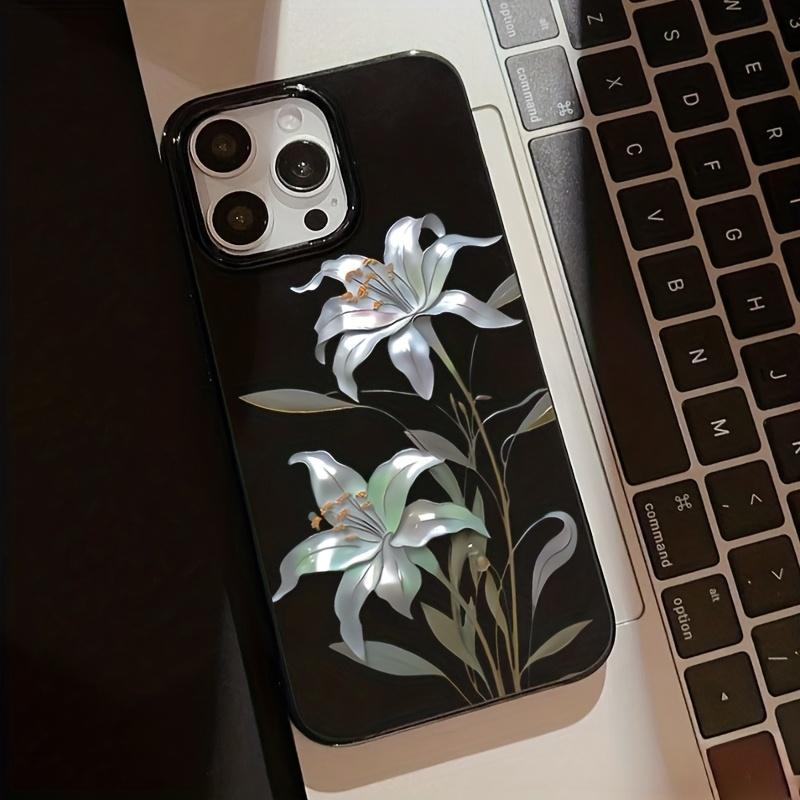 Tulip Pattern Phone Case Suitable For IPhone 17 Air 16 15 14 13 12 11 Pro Max 14 15 Plus Anti-fall And Shockproof Back Cover