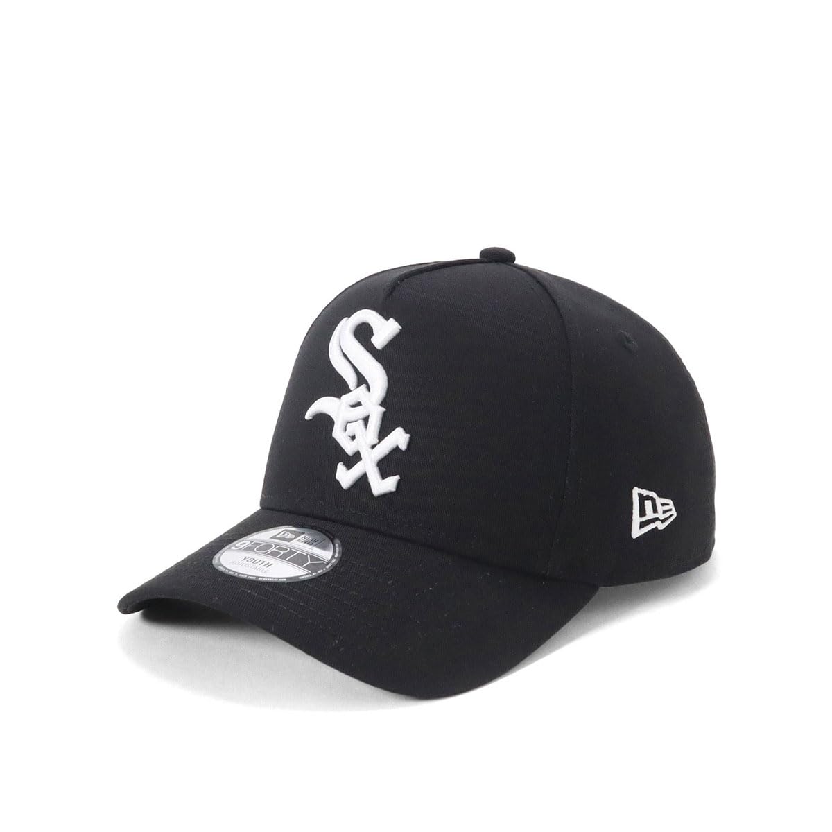 

New Era Youth 9FORTY Cap MLB Chicago White Sox CWS Sizes ONSPOTZ 9FORTY 940 SOX Authentic New Era Popular and Cute Cool Junior Hat Kids A-Frame