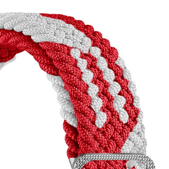 Uhrenarmband, elastisch, verstellbar, geflochtenes Nylon, 14 mm, Armband für Xiaomi Mi Band 3/4/5/6/NFC