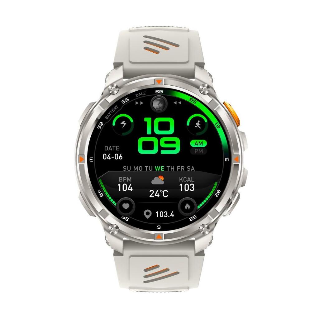 Rainbuvvy HT33 Bluetooth Smartwatch 1.7inch IPS Display IP68 Waterproof Super Long Standby 1100mAh BLE5.2 Android Sports Watch Multi-language