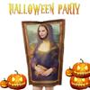 Halloween Mona Lisa Cosplay Costume For Adults And Teens High-quality Polyester Material