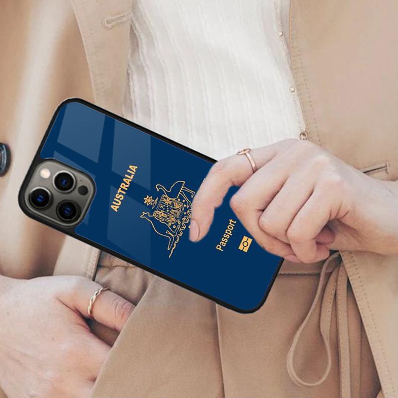 Australische Flagge Australien Stolz Magnetische Handyhülle Für iPhone 17 Air 16 14 13 12 Pro Max 15 Plus Kabelloses Laden MagSafe Hülle
