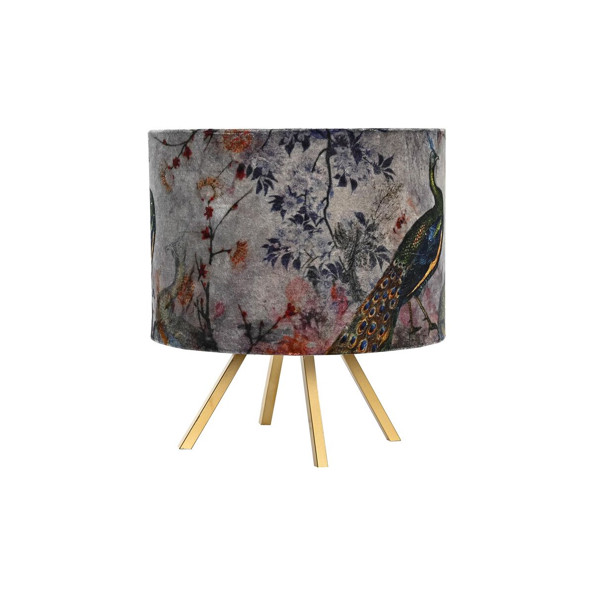 

Лампа-ширма DKD Home Decor Хлопок Павлин (36 х 36 х 25 см)