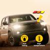 Tri-color 3 Grille Badge Emblem For 2018-2021 Toyota Tacoma TRD 4Runner Tundra