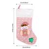Children's Christmas Stocking Gift Bag and Tree Ornament Decoration