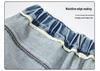 Jeans Patchwork Coupe Large pour Enfants 2026 - Denim Super Doux et Fin pour Garçons et Filles, Tailles Moyennes et Grandes, Polyvalents pour l'Été.