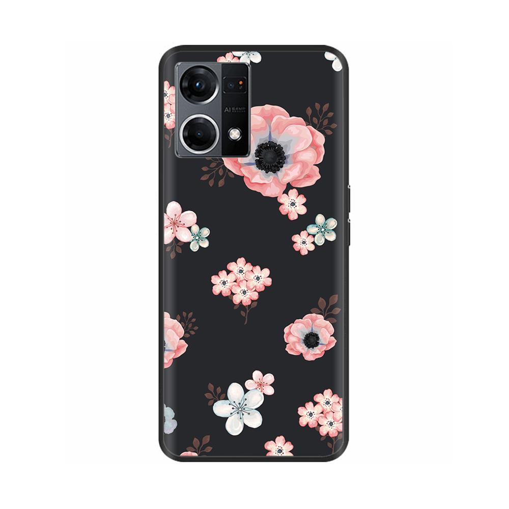 For Oppo F21 Pro CaseTPU Bumper Soft Silicone Bumper Back Phone Cases for OPPO F21 Pro Reno 7 Reno7 4G Case Cover Fundas Coque