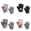 Ice Silk Fitness Gloves For Women With Nonslip Grip For Yoga And Cycling