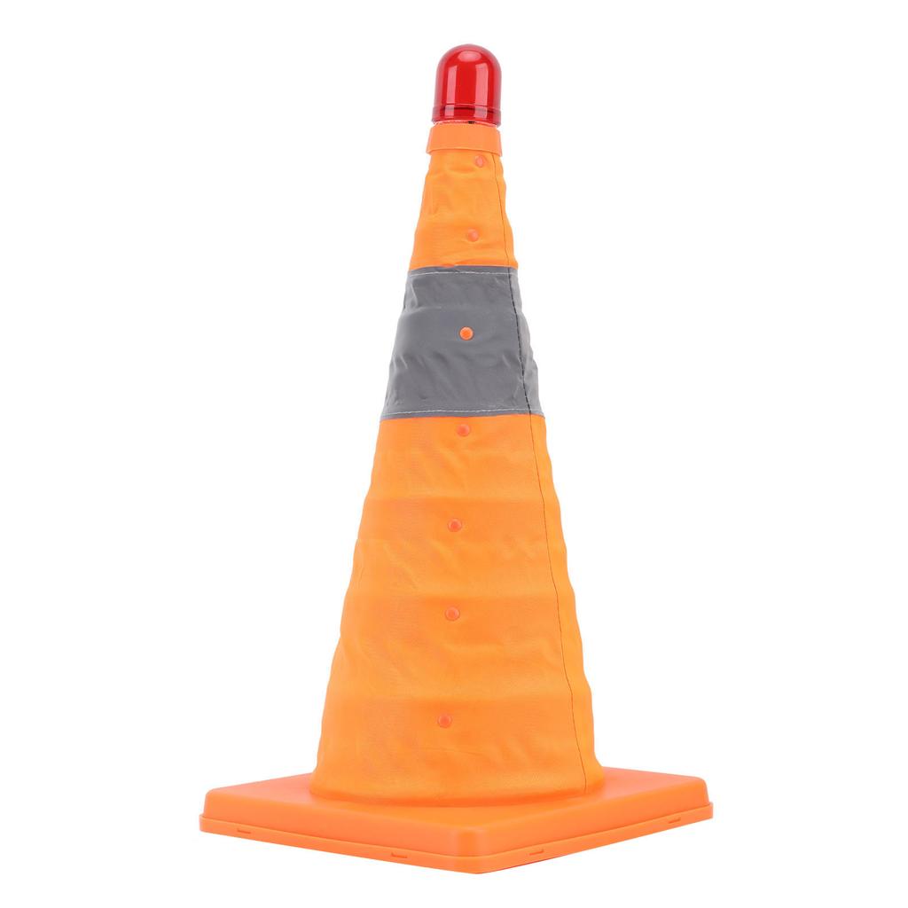 Warnleuchte Nachtsicht Reflektierendes Schild Heben Verkehrsleitkegel für Parken 45cm Dehnungshöhe