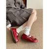 Small retro versatile thick-soled shallow-mouth single shoes 2026 spring and autumn height-increasing skirt Mary Jane shoes