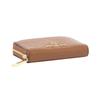 MICHAEL KORS Fashionable and simple metal letters, cowhide wallet, same style for men and women, couple model, brown