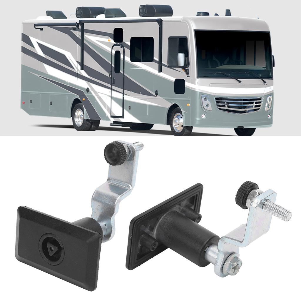 RV Storage Lock with Key Metal Easy Installation Enhanced Security Strong Protection for RV Travel Trailer Cargo Van