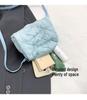 Korean Style Cloud Bubble Crossbody Bag: Niche Pleated Commute Shoulder Bag for Women