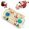 Christmas Tray Resin Mold Silicone Mold Serving Board Tray Epoxy Mould DIY Decor