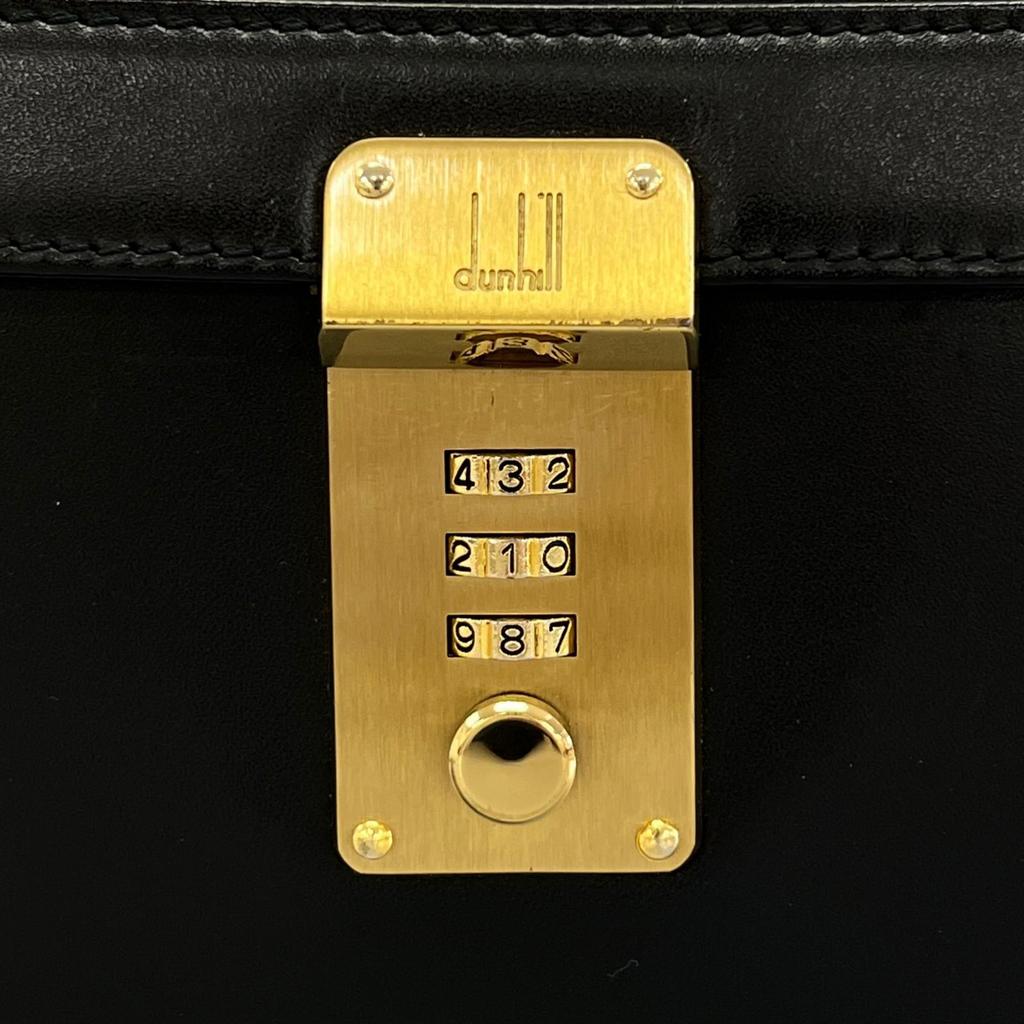 Dunhill Clutch Bag Black Mens Used