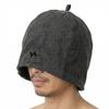 Em Sauna Chapéu de Sauna Crown Chapéu de Sauna para Imersão para Homens e Grande Lavável [Destaque SAUNABROS] [Chapéu Completo] [Cobre o Rosto] Mulheres, Tamanho, Profundo,