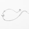 Moissanite 925 Sterling Silver Moon Bracelet Exquisite Petite Thin Bracelet Elegant Demeanor Niche Jewelry Wedding Gift
