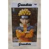 25CM Anime Naruto Shippuuden Uzumaki Naruto Figure Grandista Shinobi Relations Nero Interchangeable Face Model Toy Action Figure